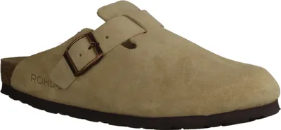 Produktbild von Rohde 6071-14 Damenpantolette, Glogs, Leder, Natur (Beige), Glogs - Damenschuhe Pantolette /  Zehentrenner, Beige, leder (velour)