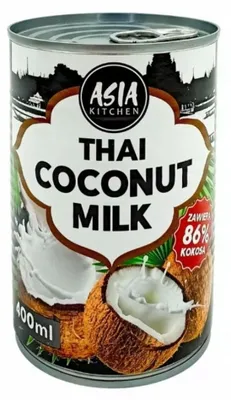 Zdjęcie produktu dla Mleko kokosowe 17-19% 400 ml Asia Kitchen