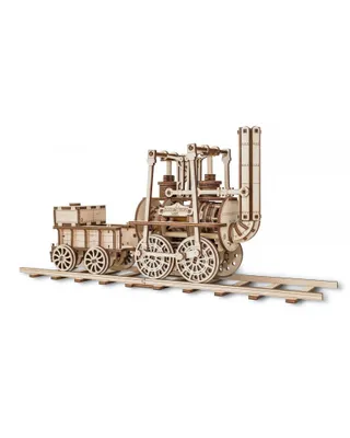 Obrázok produktu pre 3D drevený model - Lokomotíva 40 cm
