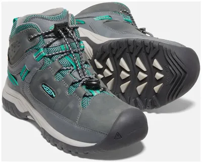 Produktbild von Keen Targhee Mid Wp Jugendliche Steel Grey/Porcelain Größe EU 34