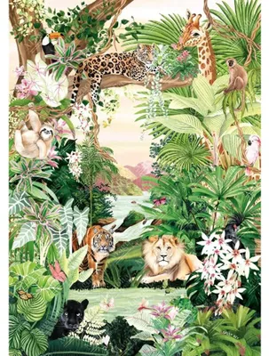 Zdjęcie produktu dla Magnolia Puzzle Jungle Oasis - puzzle 1000 elementów