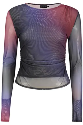 Imagen del producto de Camiseta De Manga Larga Para Mujer Desigual, Azul