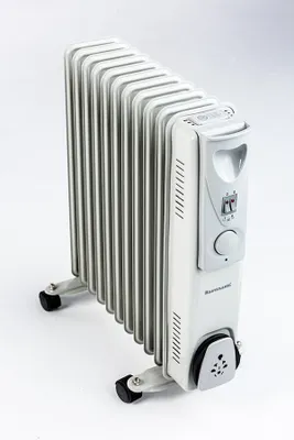 Image de Ravanson OH-11 appareil de chauffage électrique Chauffage électrique au fioul Intérieur Blanc, Argent 2500 W