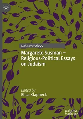 Obrázek produktu pro Margarete Susman - Religious-Political Essays on Judaism