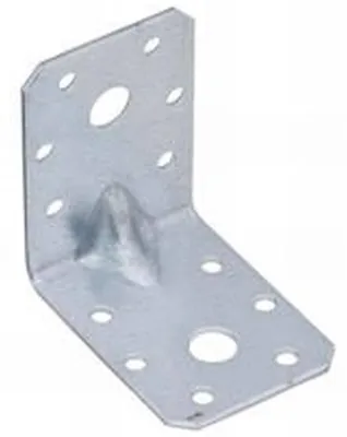 Image de Équerre avec Renforts - 70x70x55x2.5 mm - D-Work