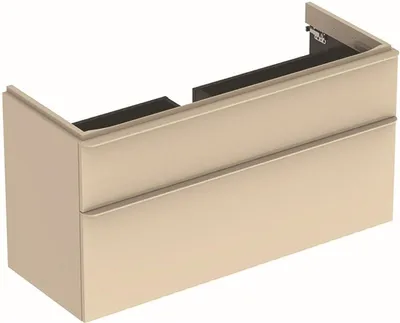 Produktbild von Geberit Smyle Square Waschtischunterschrank, 1184x617x470mm, mit 2 Schubladen, 500.355.JL.1