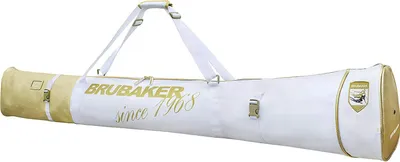 Zdjęcie produktu dla BRUBAKER Carver Pro St. Moritz pokrowiec narciarski 170 cm na 1 parę nart i kijków - białe złoto
