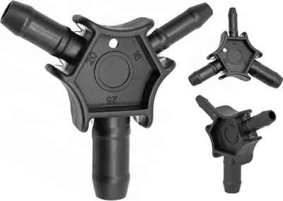 Produktbild von PEX Kalibrator Multikalibrierer Kunststoff Schwarz Ø16 Ø20 Ø25