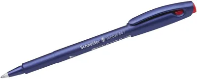 Produktbild von Schneider Schreibgeräte 847SC002, Clip, Stick-Kugelschreiber, Rot, 10 Stück(e)