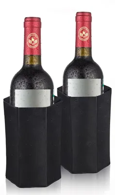 Immagine prodotto di Omgoods - Set di 2 refrigeratori per bottiglie di vino e champagne