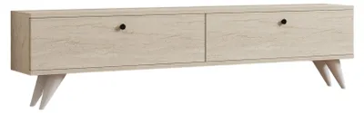Immagine prodotto di Porta TV in legno "Parlak" - 160 x 25 x 40 cm - Beige