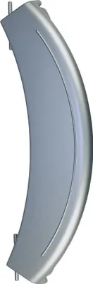 Produktbild von Original Bosch Constructa Siemens Türgriff Griff Waschmaschine silber - 00490903