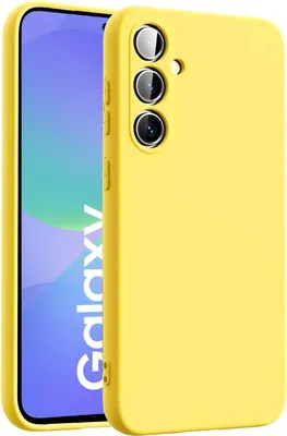 Image de Housse pour Samsung Galaxy A36 5G Housse de protection en gel de silicone pour téléphone portable, jaune