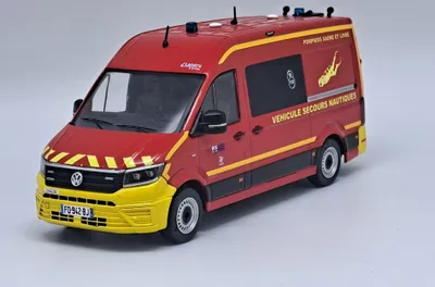 Produktbild von VOLKSWAGEN Crafter L2H2 Lanery VPL SDIS - 71 Saone-et-Loire - Limitiert auf 504 Ex., ODE142, Maßstab1/43, ODEON