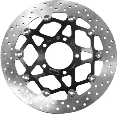 Produktbild von BREMBO schwimmende Bremsscheibe 78B40873 Gold-Serie D.320 Dicke 5mm 5 Löcher für TRIUMPH