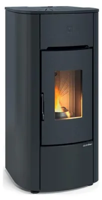 Image de Poêle à granulés  8kw noir - Nordica Extraflame - ANGELICAEVONOIR -