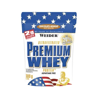 Obrázok produktu pre Weider Premium Whey Protein - 500g vrecko Vanilla-Caramel