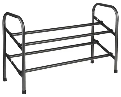 Produktbild von 5five Schuhregal - ausziehbar - grau - 6-10 Paar - 61 x 39 cm