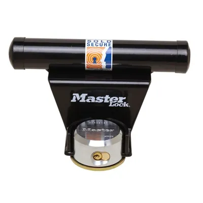 Obrázek produktu pro MASTER LOCK 1488EURDAT, Bez třmenu, Zámek, Sjednocené zámky, Garáž, Dílna, Černá, Ocel