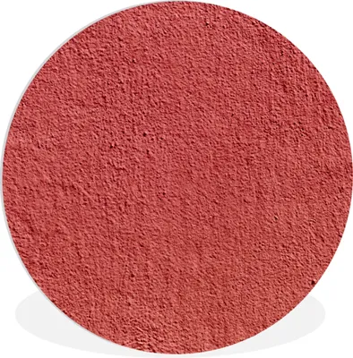 Produktbild von MuchoWow® Rundes Wandbild - Runde Bilder Beton - Wand - Rot Ø 60 cm Kreis Wanddekoration Kunststoff - Wandkreis - Wandschmuck - Wand Kreis - Das Schlafzimmer - Die Bilder - Wandmalerei - Kunst für das Haus - das Plastik