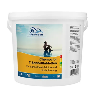 Produktbild von Chemoform Chemoclor T-Schnelltabletten 20 g zur Stoß- und Dauerchlorung 5 kg
