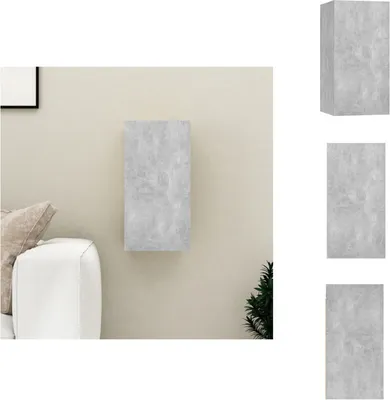 Produktbild von vidaXL TV-Schrank Betongrau 30,5x30x60 cm Holzwerkstoff -  TV-Möbel