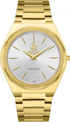 Produktbild von Herrenuhr BEVERLY HILLS BP3667X.130 in Gold mit Diamanten.