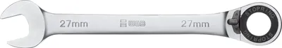 Produktbild von WGB Ringmaulschlüssel 235 mit Ratsche SW19, 247mm, CrV Stahl