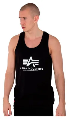 Zdjęcie produktu dla Alpha Industries Basic Tank, damska koszulka bez rękawów, kolor czarny