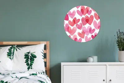 Produktbild von MuchoWow® - Wand Kreis - Das Schlafzimmer - Die Bilder - Wandmalerei - Kunst für das Haus - das Plastik