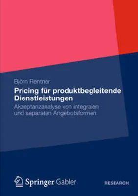 Immagine prodotto di Pricing für produktbegleitende Dienstleistungen