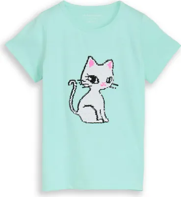 Produktbild von T-Shirt mit Wendepailletten