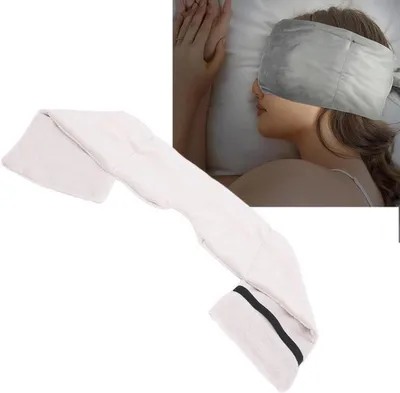 Weiches und Bequemes Gewogenes Augenmaske für Schlaf, Ideal für Nacht Reisen und Entspannung