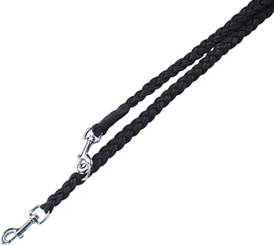 Obrázok produktu pre Nobby 73126-05, Pes, Výcviková vôdzka, Čierna, Kábel, Jednofarebné, Nylon