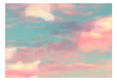 Produktbild von Vlies Fototapete Himmel Wolken 400x280 cm Tapeten Wandtapete XXL Abstrakt wie gemalt f-C-0488-a-a
