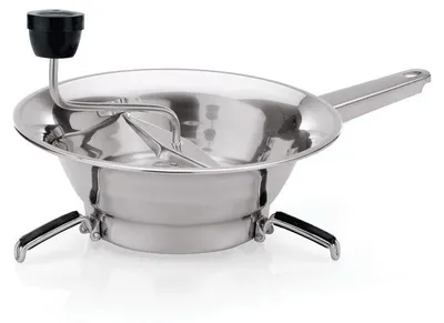 Produktbild von 4x Passiergerät mit 3 Siebeinsätzen, Ø 19 cm, Chromnickelstahl