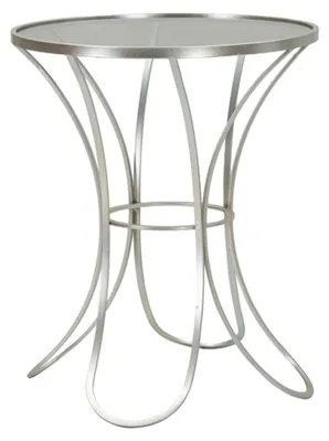 Produktbild von Mauro Ferretti Beistelltisch Trixy Silber 56x68 cm