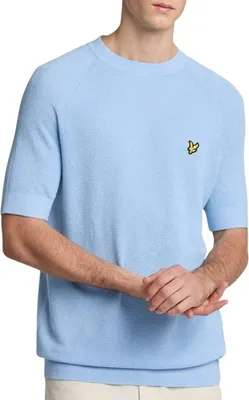 Produktbild von LYLE & SCOTT - Gestricktes Herren-T-Shirt aus Leinenmischung - Größe S