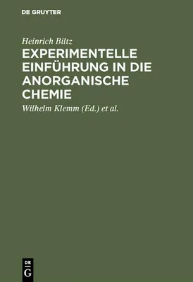 Produktbild von Experimentelle Einführung in die anorganische Chemie