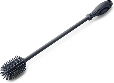 Productafbeelding van PolkaHome® Flesborstel voor flessen en thermosflessen, silicone, 31 cm