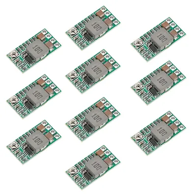 10 Stück DC-DC Step-Down Buck Converter 4,5–20 V auf 0,8–17 V 3 A