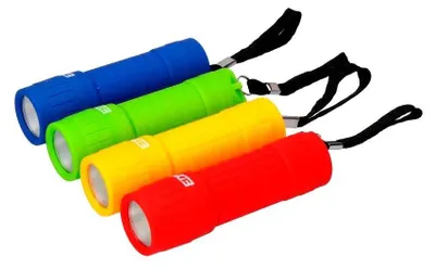 Image de Lampe De Poche Led Cob éclairage Cob 60lm, Piles Incluses - Edm