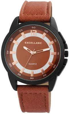Produktbild von Herrenuhr Kunstleder EX0360 Mineralglas