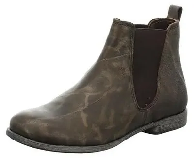 Produktbild von Think! Damen Chelsea Boot aus echtem Leder mit Reißverschluss und rutschfester Gummisohle