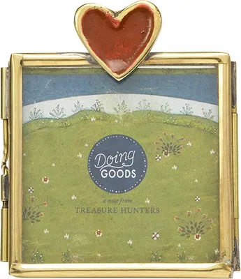 Produktbild von Doing Goods Pyar Heart Frame Mini - Gold Shiny | Sontige Dekoartikel