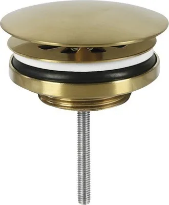 Produktbild von Design Schaftventil 1 1/4 matt gold"