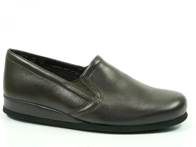Produktbild von Rohde Viborg 6402 Herren Schuhe Hausschuhe Leder, Größe:39 EU, Farbe:Braun