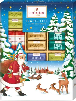 Niederegger Meister-Selektion Pralinen Weihnachten Packung 300g
