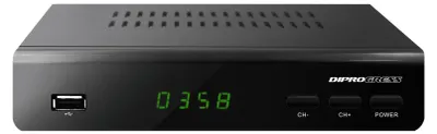 Produktbild von DIPROGRESS DPT203HD Decoder Digitale Terrestre DVB-T2 Full HD Nero