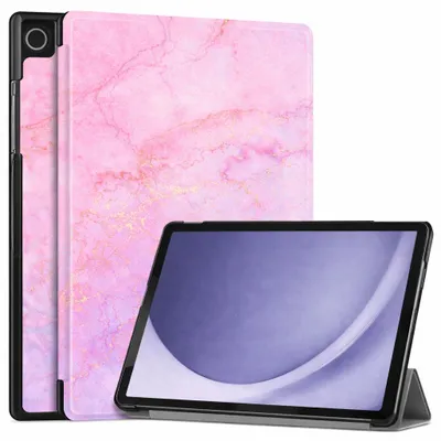 Produktbild von Schutzhülle für Lenovo Tab M10 Plus 10.6" Zoll 3. Generation (2022) TB125 / TB128 Cover Tablet Etui Hülle Auto Sleep Wake Up Tasche - PINK MARMOR